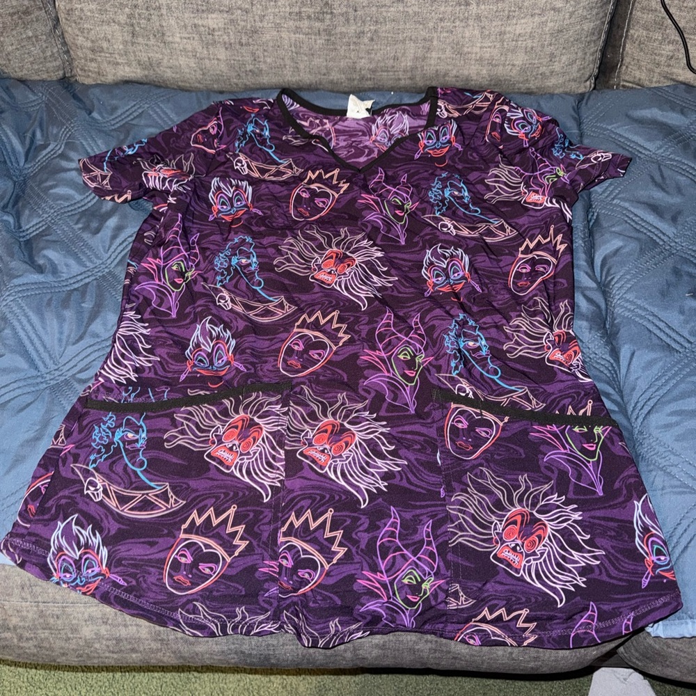 Disney Purple Villains Women's Top